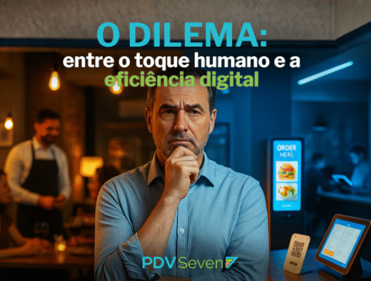 Dono de restaurante equilibrando experiência e eficiência com tecnologia